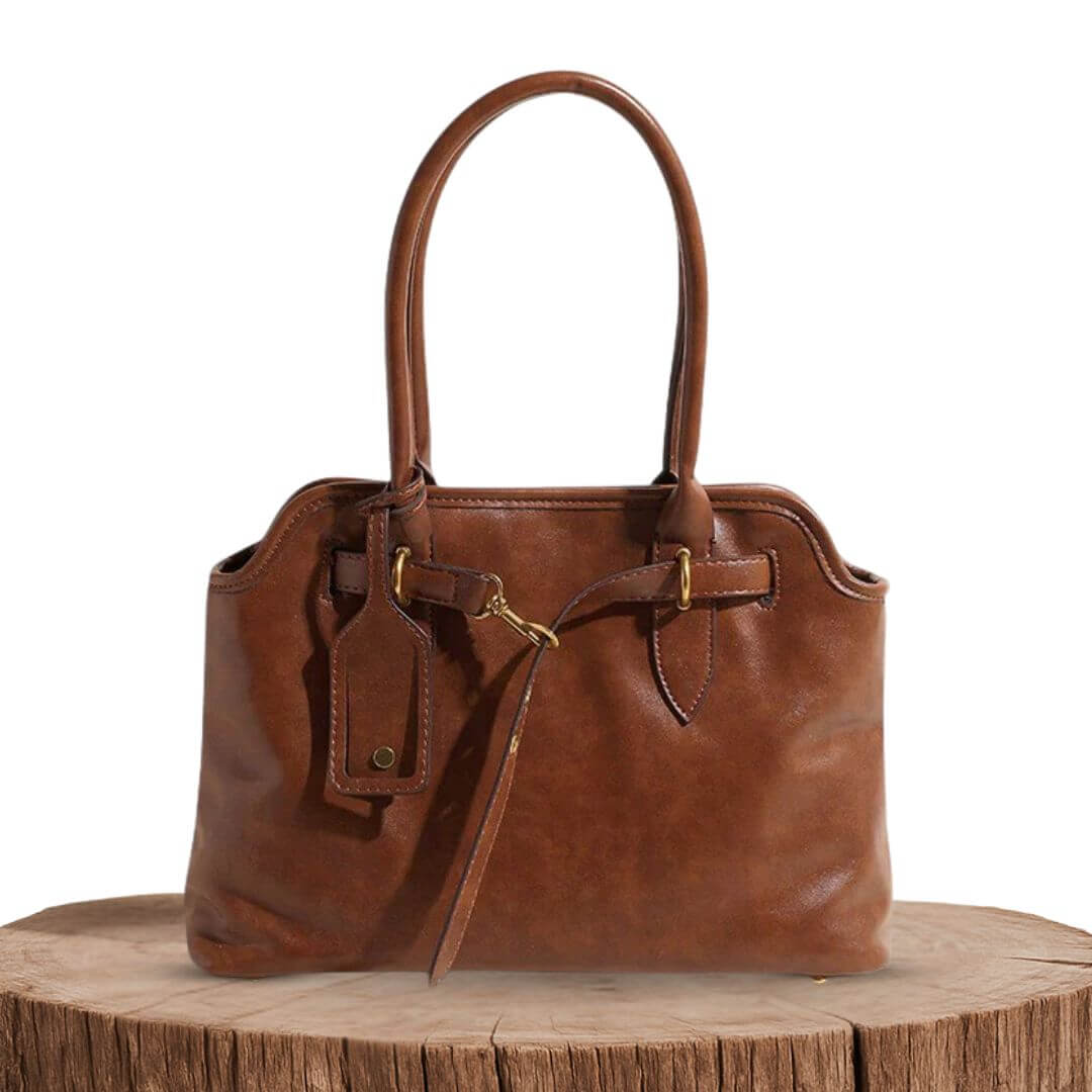Phoebe's Polished Carryall | Handbag - Joan's Bags
