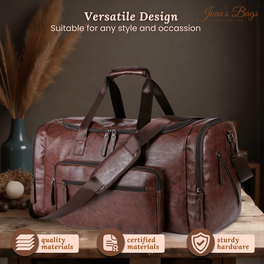 Hailey’s Travel-Ready Essential | Duffel Bag Joan's Bags