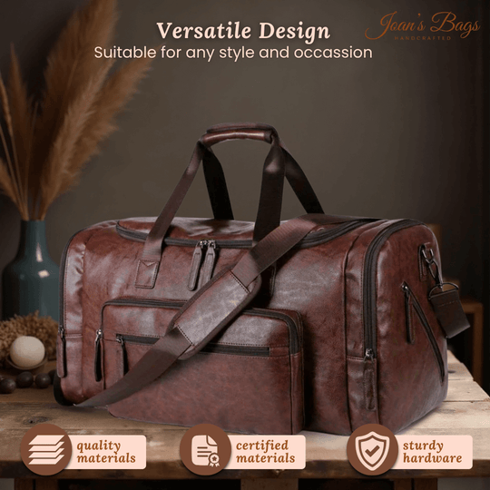 Hailey’s Travel-Ready Essential | Duffel Bag Joan's Bags