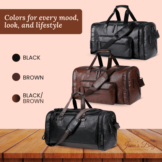 Hailey’s Travel-Ready Essential | Duffel Bag Joan's Bags