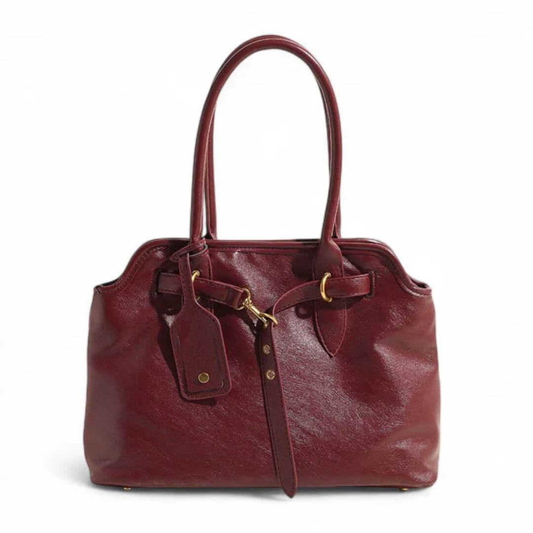Phoebe’s Polished Carryall | Handbag - Joan's Bags
