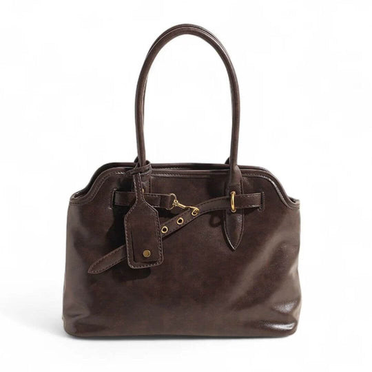 Phoebe’s Polished Carryall | Handbag - Joan's Bags