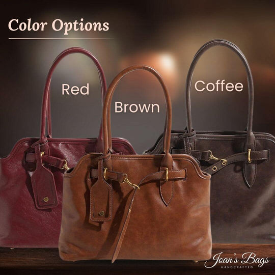 Phoebe’s Polished Carryall | Handbag - Joan's Bags