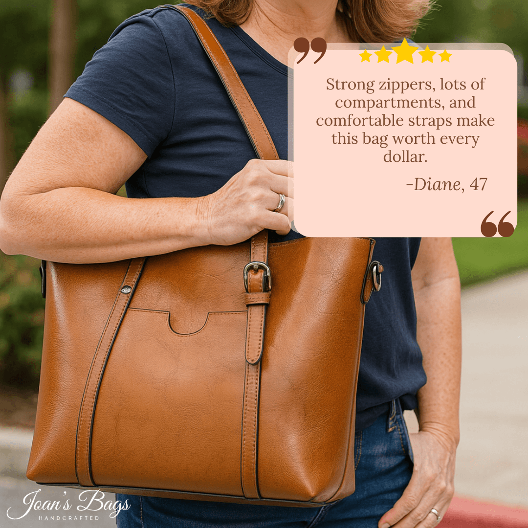 Kinsley’s Essential Tote | Minimalist Tote Bag - Joan's Bags