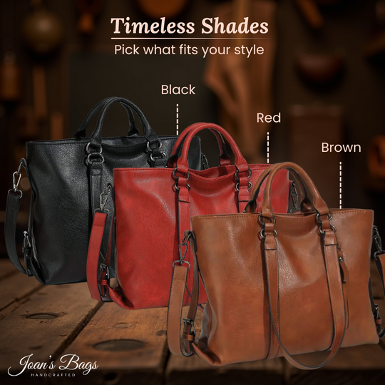 Jennifer’s Timeless Everyday Companion | Convertible Shoulder Bag - Joan's Bags